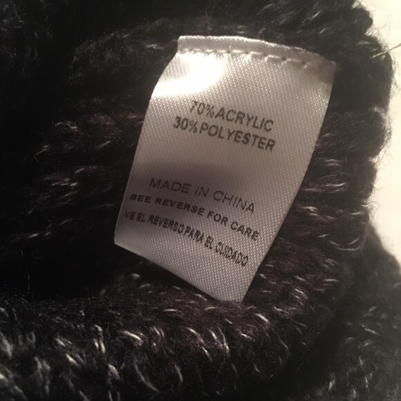 ✨️3 For $20✨️ Womens Large brown autumn color block sweater fall oversized - Picture 4 of 7